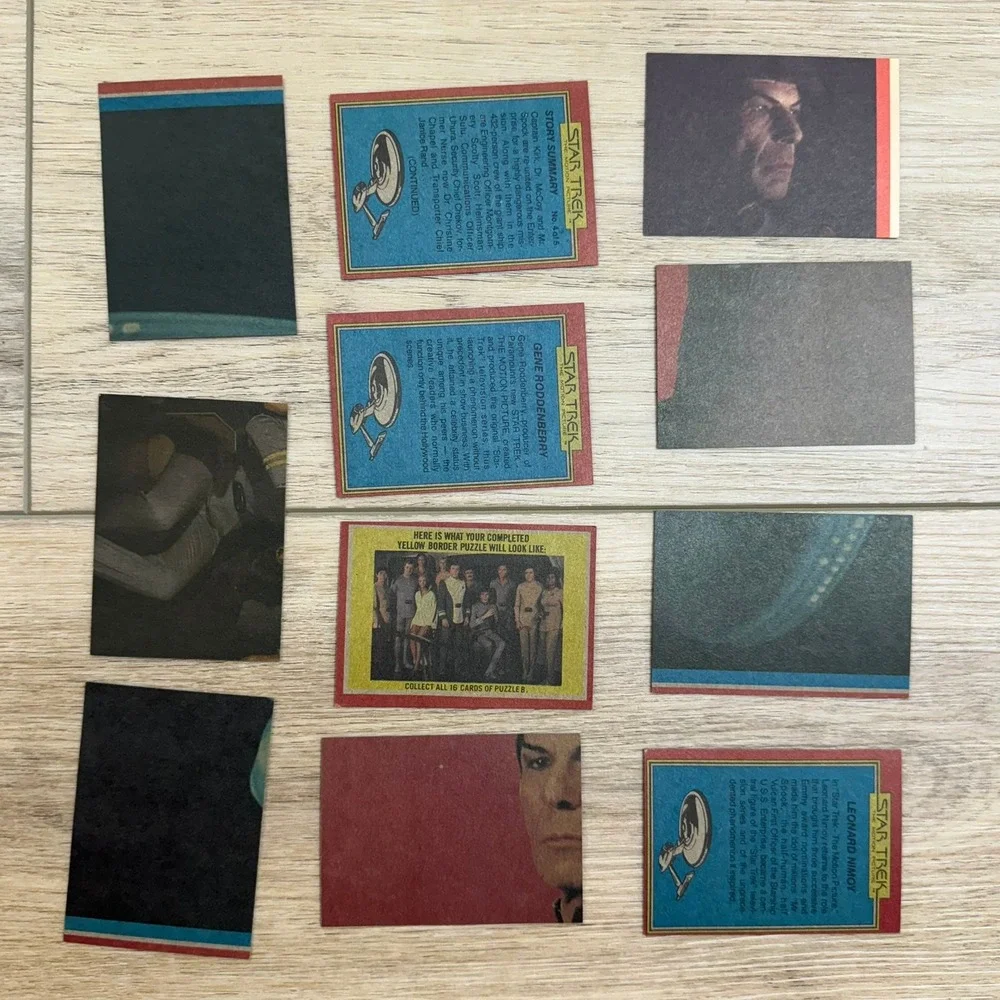 Star Trek‎ The Motion Picture Trading Cards 1979 Paramount Sci-Fi Vintage
